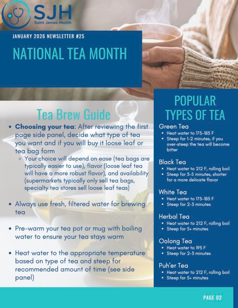 January 2026 Nutrition Newsletter