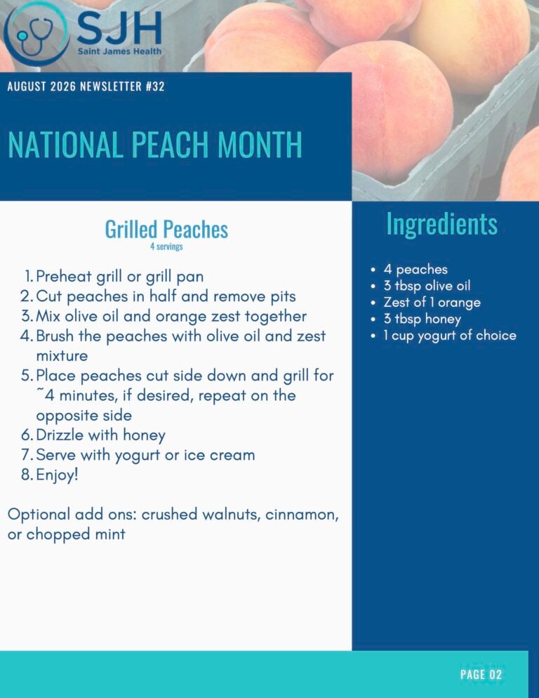 August 2026 Nutrition Newsletter