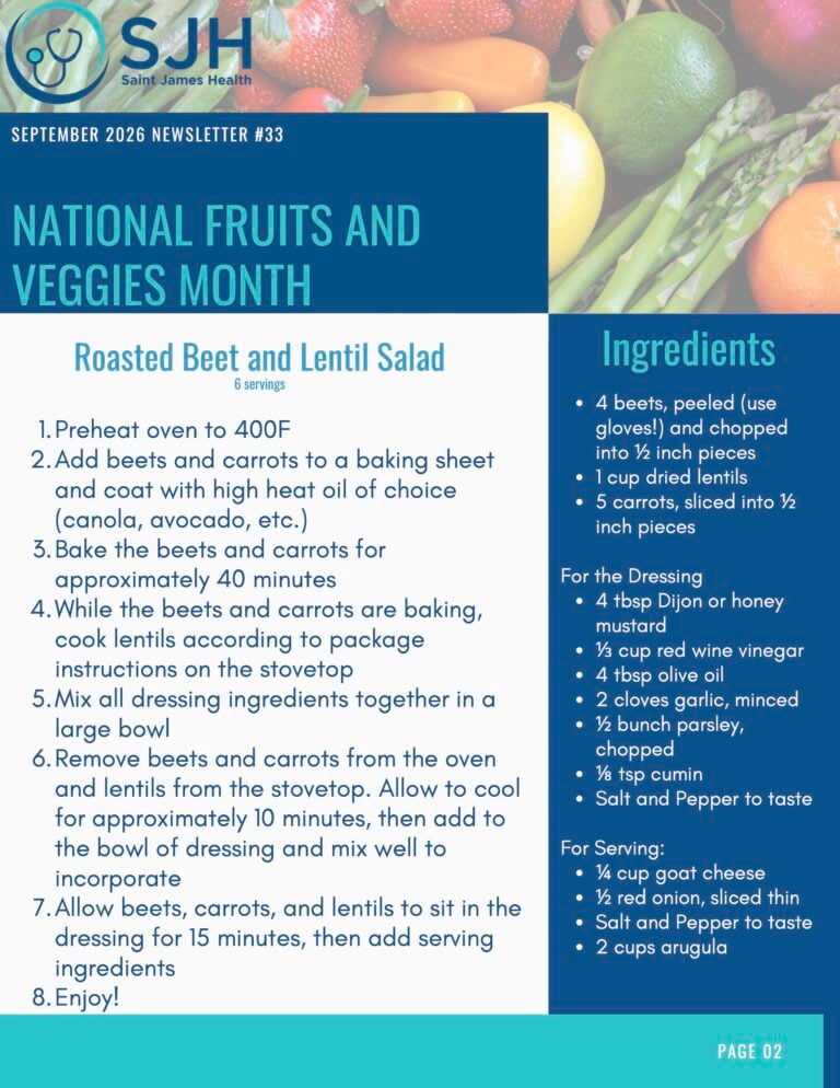 September 2026 Nutrition Newsletter